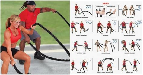 The 20 Minute Battle Ropes Workout To Set Your Muscles On Fire For ...