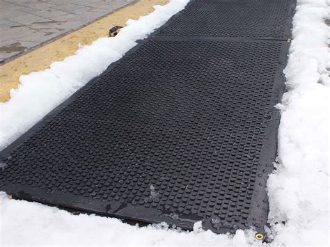 Snow Melting Heated Mats – Canada Mats