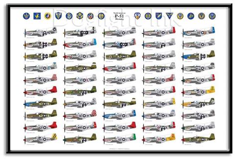 extensive paint schemes | P51 mustang, Wwii fighter planes, Mustang