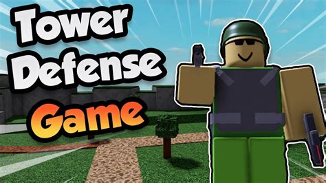 Tower Defense Game Literally - Roblox - YouTube