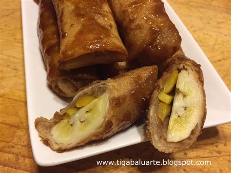 Casa Baluarte Filipino Recipes: Banana Turon with Langka Recipe