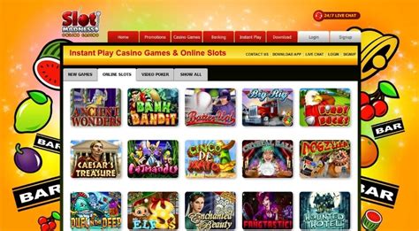 Slot Madness Casino Review | The Latest Bonuses in the USA