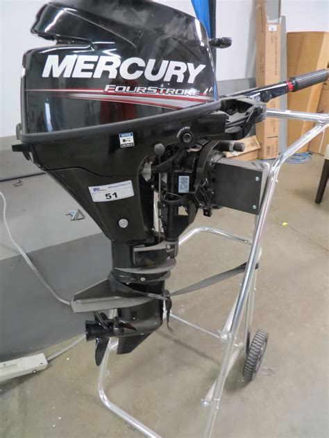 2015 MERCURY 4 STROKE 9.9 SHORT SHAFT OUTBOARD MOTOR MODEL 1F1O2O1EK ...