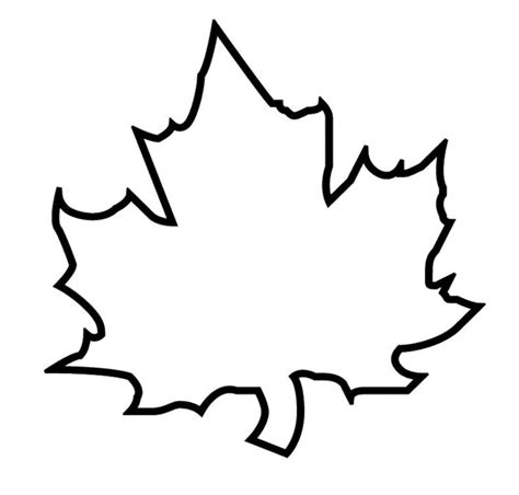 Leaf Outline - ClipArt Best