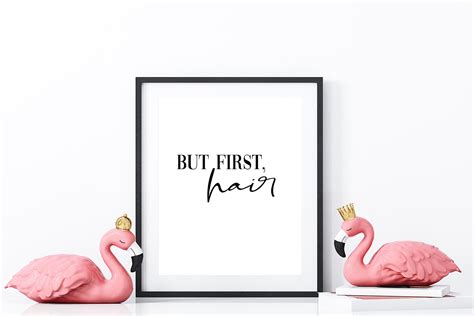 Hair Salon Wall Art Hair Print Hair Quotes Hairstylist - Etsy