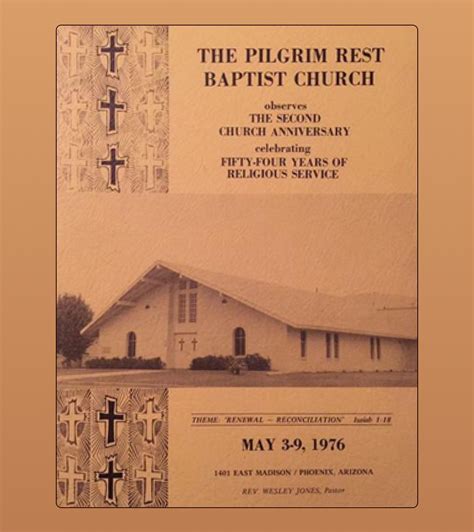 The History of Our Church - Pilgrim Rest Baptist Church