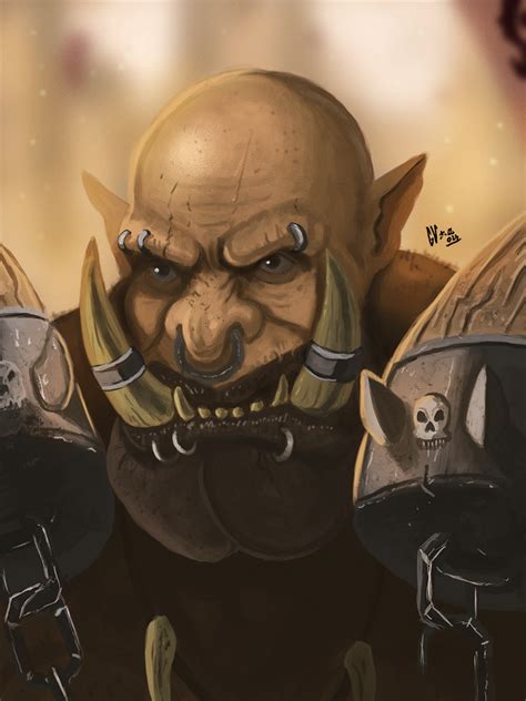 Garrosh by IcedEdge on DeviantArt