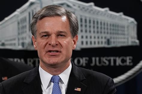 FBI's Wray on shutdown: 'I'm about as angry as I've been in a long ...