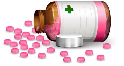 A Container of pill 293906 Vector Art at Vecteezy