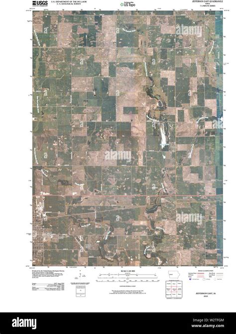 Jefferson iowa map Cut Out Stock Images & Pictures - Alamy