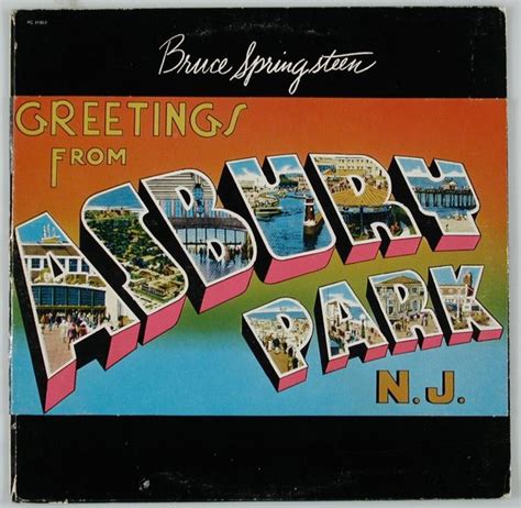 Bruce Springsteen - Greetings From Asbury Park, N.J. (Vinyl, US, 1975 ...