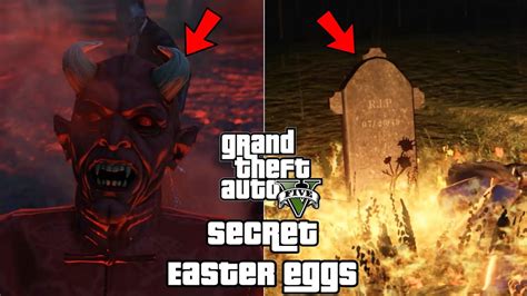 GTA 5 - Easter Eggs and Secrets 2021! (Scary Location) - YouTube