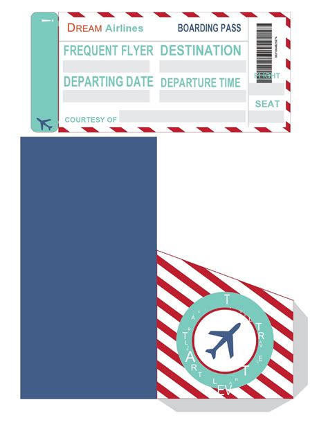 30 Editable Plane Ticket Templates (Word, PDF) - TemplateArchive