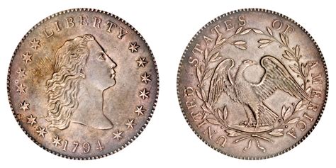 1794 Flowing Hair Silver Dollar Coin Value Prices, Photos & Info