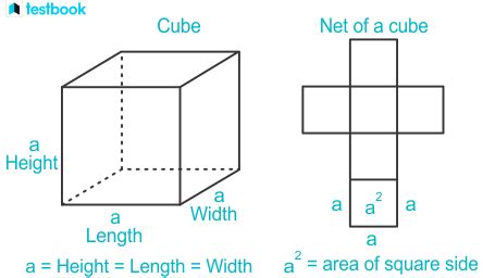 Lateral & Total Surface Area of Cube with Formula & Examples