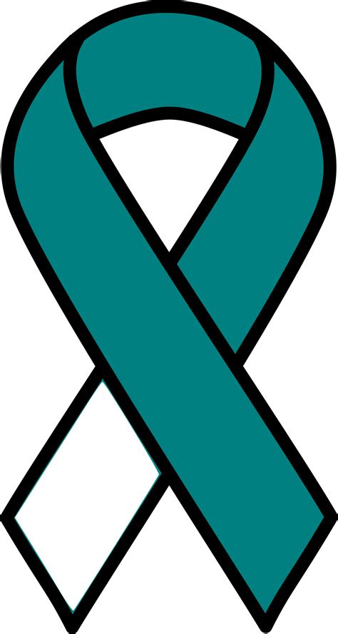 Cervical Cancer Ribbon - ClipArt Best