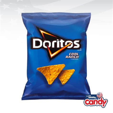 Doritos Cool Ranch Tortilla Chips 3.25oz (92g) - IJustWannaCandy