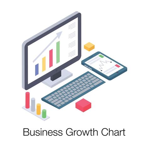 Business Growth Chart 2876633 Vector Art at Vecteezy