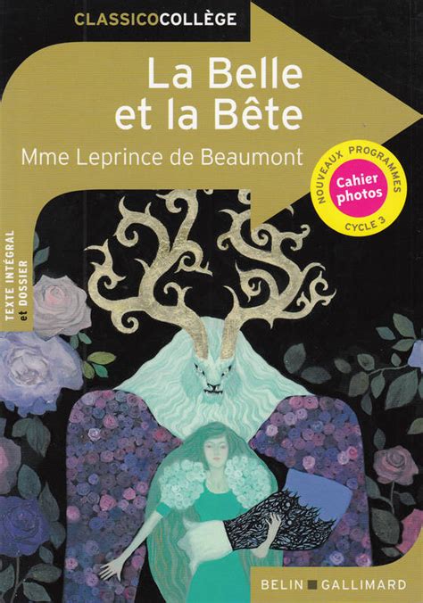 Livre: La Belle et la Bête, Madame Leprince de Beaumont, Belin ...