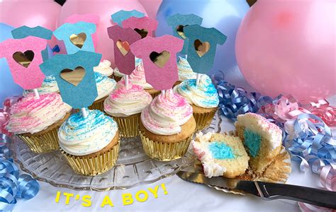 Gender Reveal Cupcakes - DIY@DG