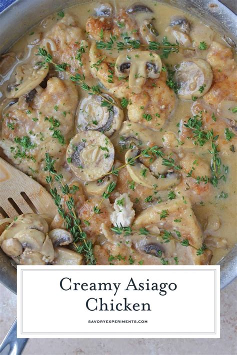 Creamy Asiago Chicken - Easy Weeknight Chicken Recipe