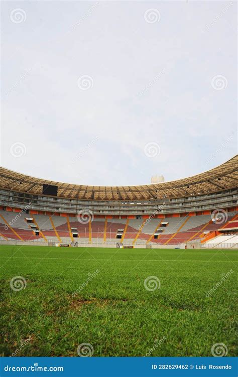 Lima Peru,new Architecture of the Field Foodball Soccer Stadium- Called ...