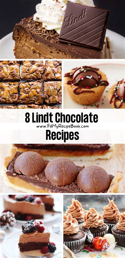 8 Lindt Chocolate Recipes - Fill My Recipe Book