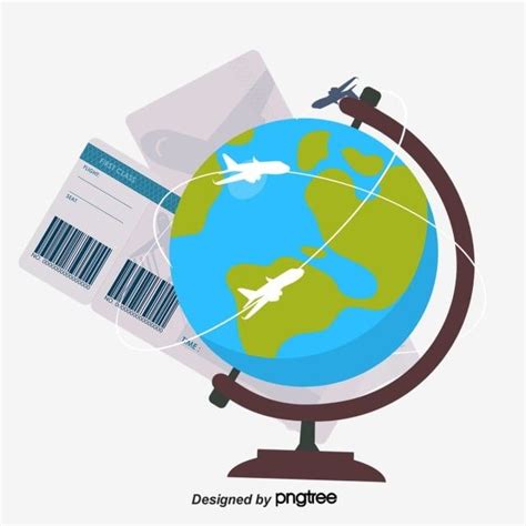 Global Travel Clipart Transparent PNG Hd, Vector Global Travel Elements ...