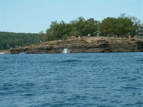 Heber Springs, AR : Dam Site diving cliffs photo, picture, image ...