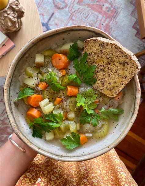 Gut Friendly Ginger Root Vegetable Soup — Savannah Bleue | Holistic ...