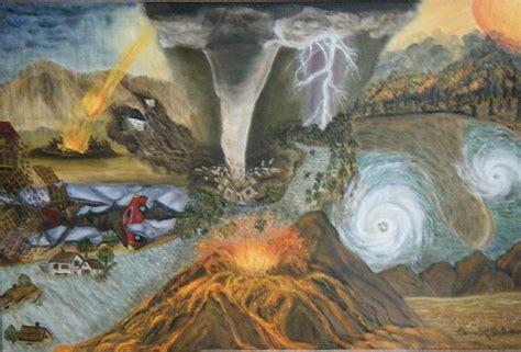 Armageddon Painting by Nancy L Jolicoeur