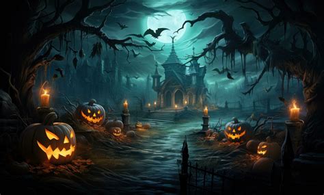 Spooky Halloween background 27685206 Stock Photo at Vecteezy