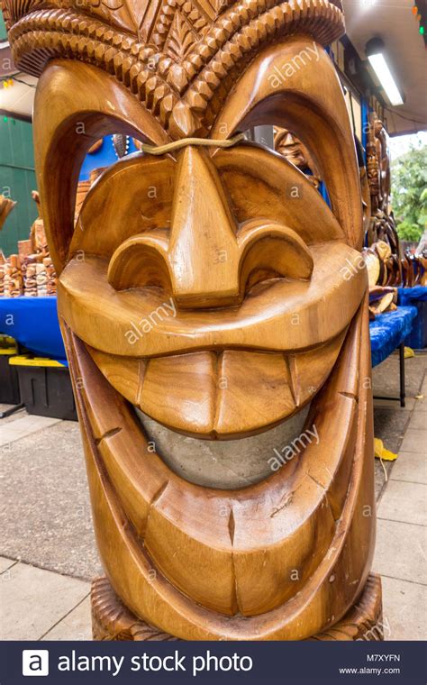 Tiki Statues High Resolution Stock Photography and Images - Alamy