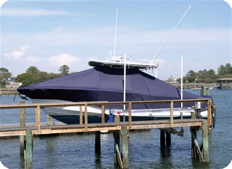 Custom made TaylorMade under T-top boat covers - The Hull Truth ...