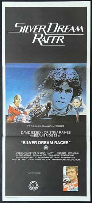 All About Movies - Silver Dream Racer Poster Original Daybill 1980 ...