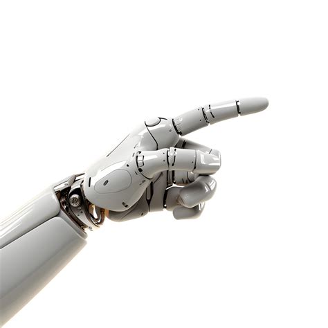 AI robot hand, innovation in the future of technology 27298215 PNG