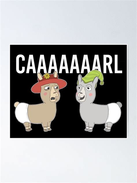 "Llamas with hats, babies - Gift idea" Poster for Sale by DGCollab ...