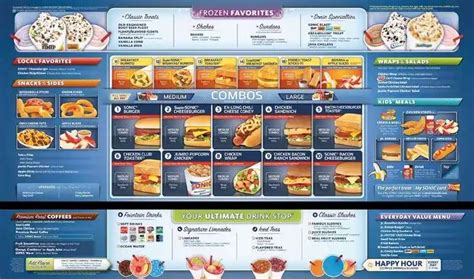 Sonic Drive-in Menu, Menu for Sonic Drive-in, East, Orlando ...