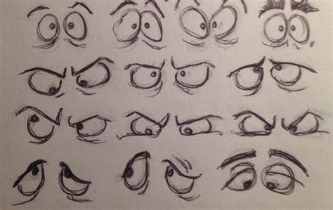 Eye Expressions Drawing at GetDrawings | Free download