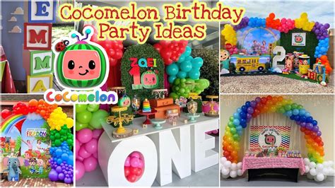 Cocomelon 1st Birthday Party Ideas: How to Throw a Fun and Memorable ...