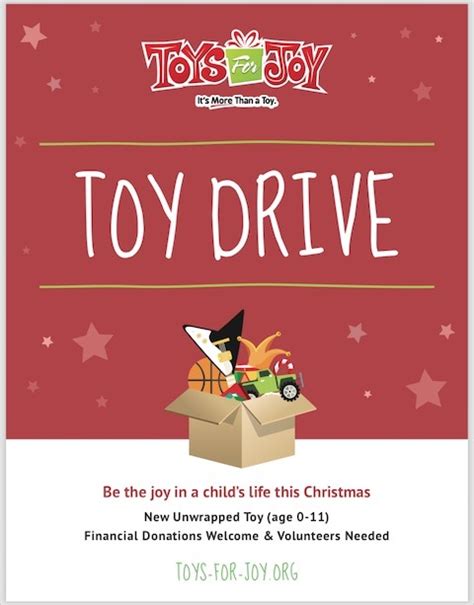 Host a Toy Drive | Toys for Joy