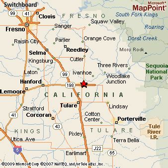 Where is Visalia, California? see area map & more