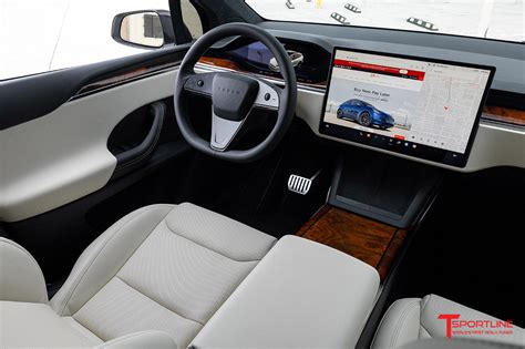 Tesla Model X Interior (2021 - 2024) - T Sportline - Tesla Model S, 3 ...