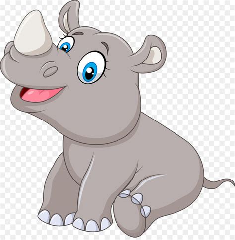 cartoon rhino clipart 20 free Cliparts | Download images on Clipground 2024