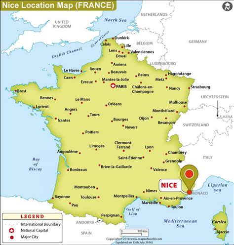 Map showing Nice france - Show map of Nice france (Provence-Alpes-Côte ...