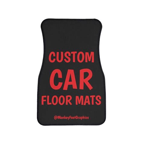 Custom Car Floor Mats Vehicle Van Truck Car Accessories Interior Décor ...