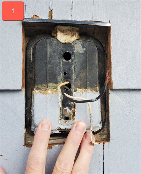 Electrical extension box for exterior outlet installation : r/DIY