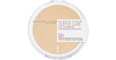 Maybelline SuperStay Full Coverage Powder Foundation Natural Beige ...