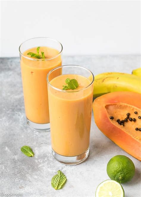 Turmeric Papaya Smoothie - Cooking LSL