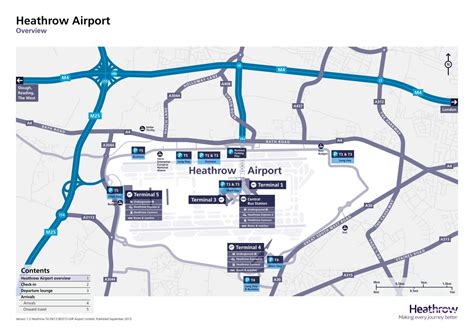 Terminal 4 map - Heathrow Airport